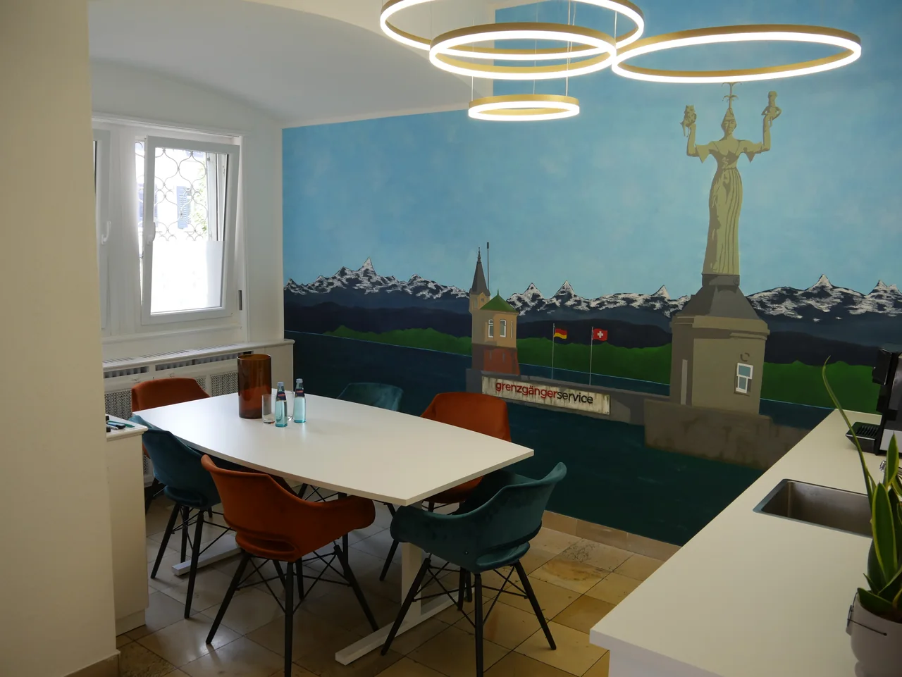 Besprechungsraum unserer Grenzgängerberatung in Konstanz